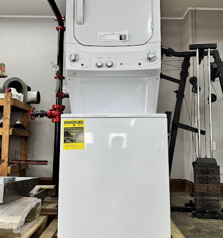 GE 3.8 cu. ft. White Electric Washer GUD27ESSMWW