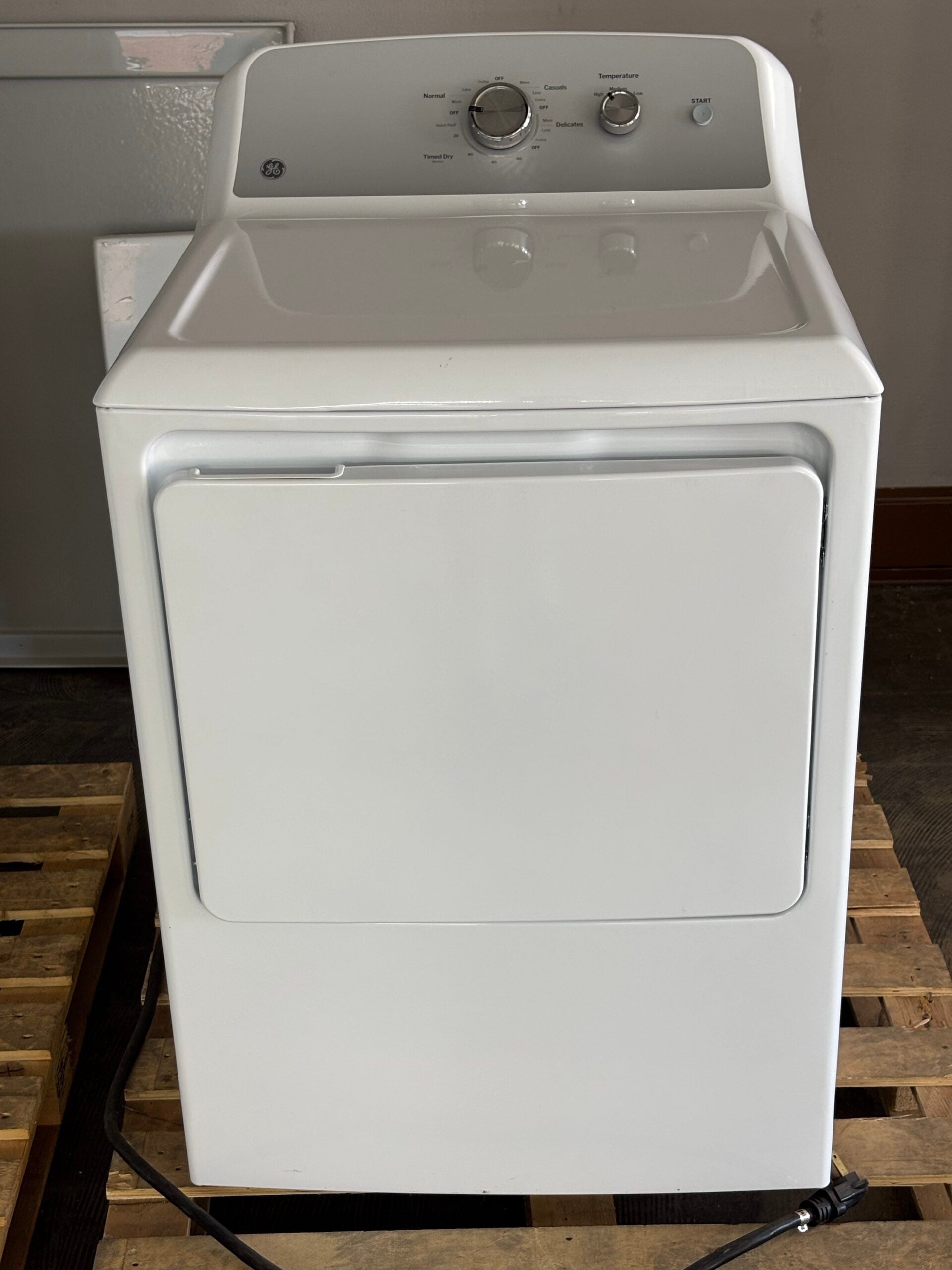 GE, Electric Dryer, GTD38EASWWS