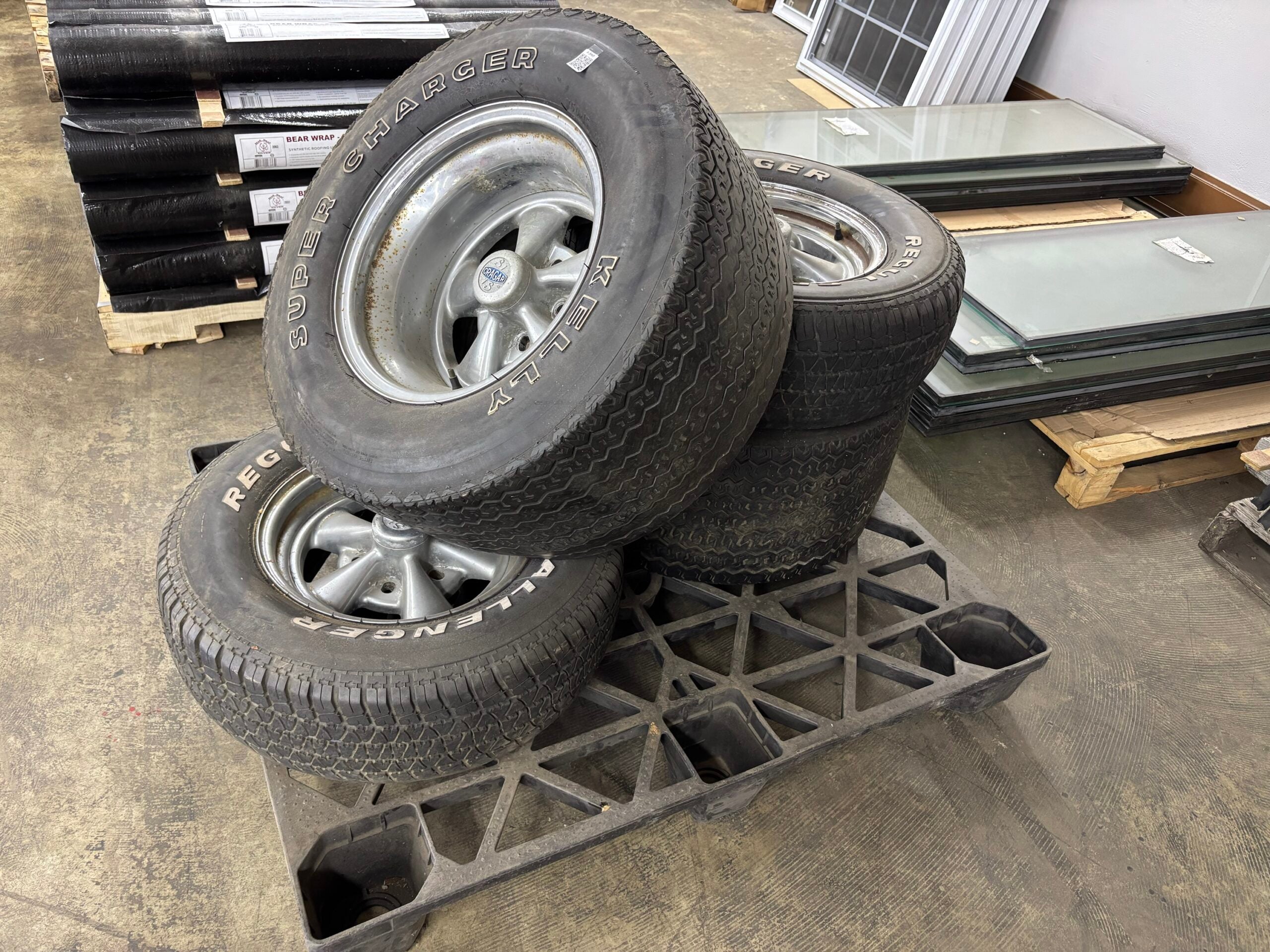 Racing Rims / Wheels Set, Cragar